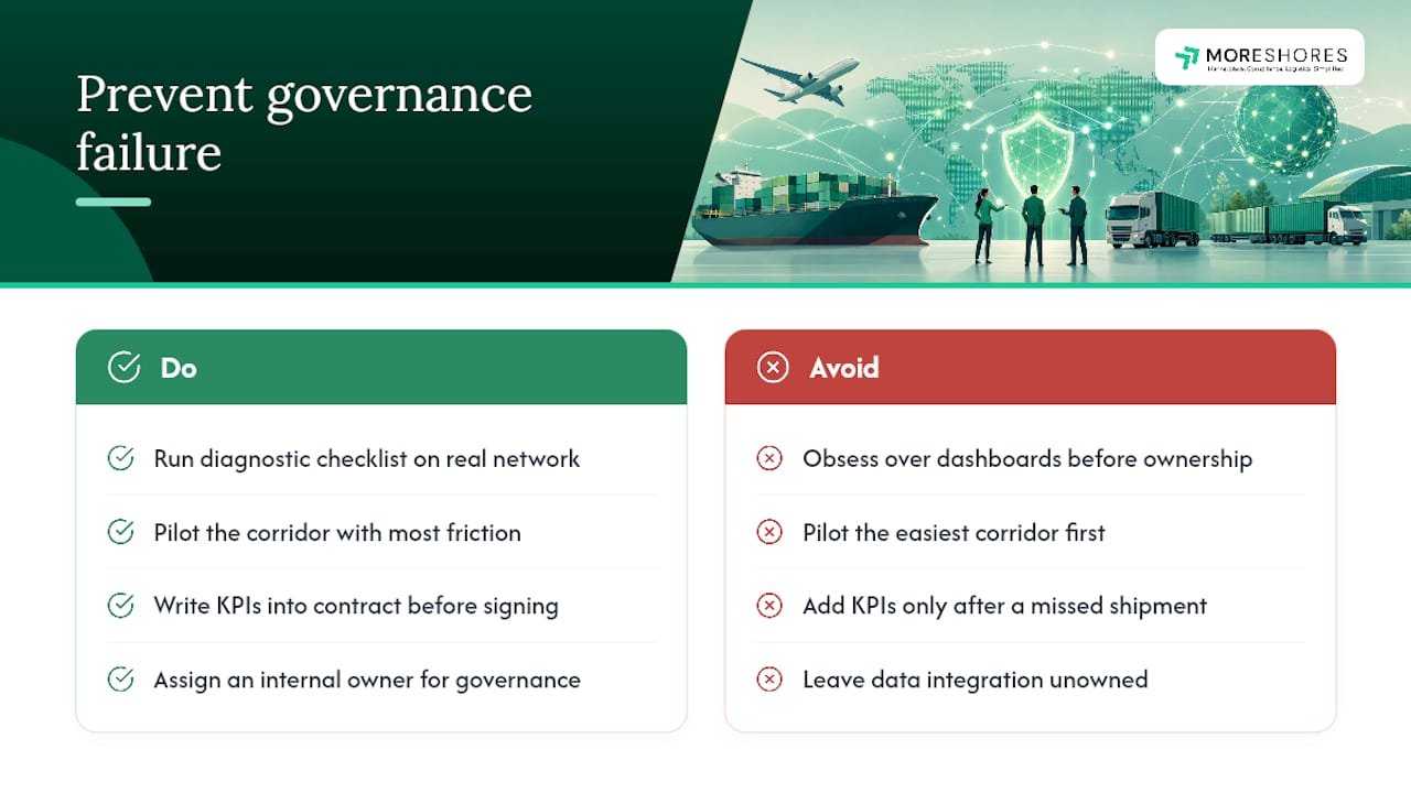 Why Governance Fails More Often Than Technology Does — overview diagram