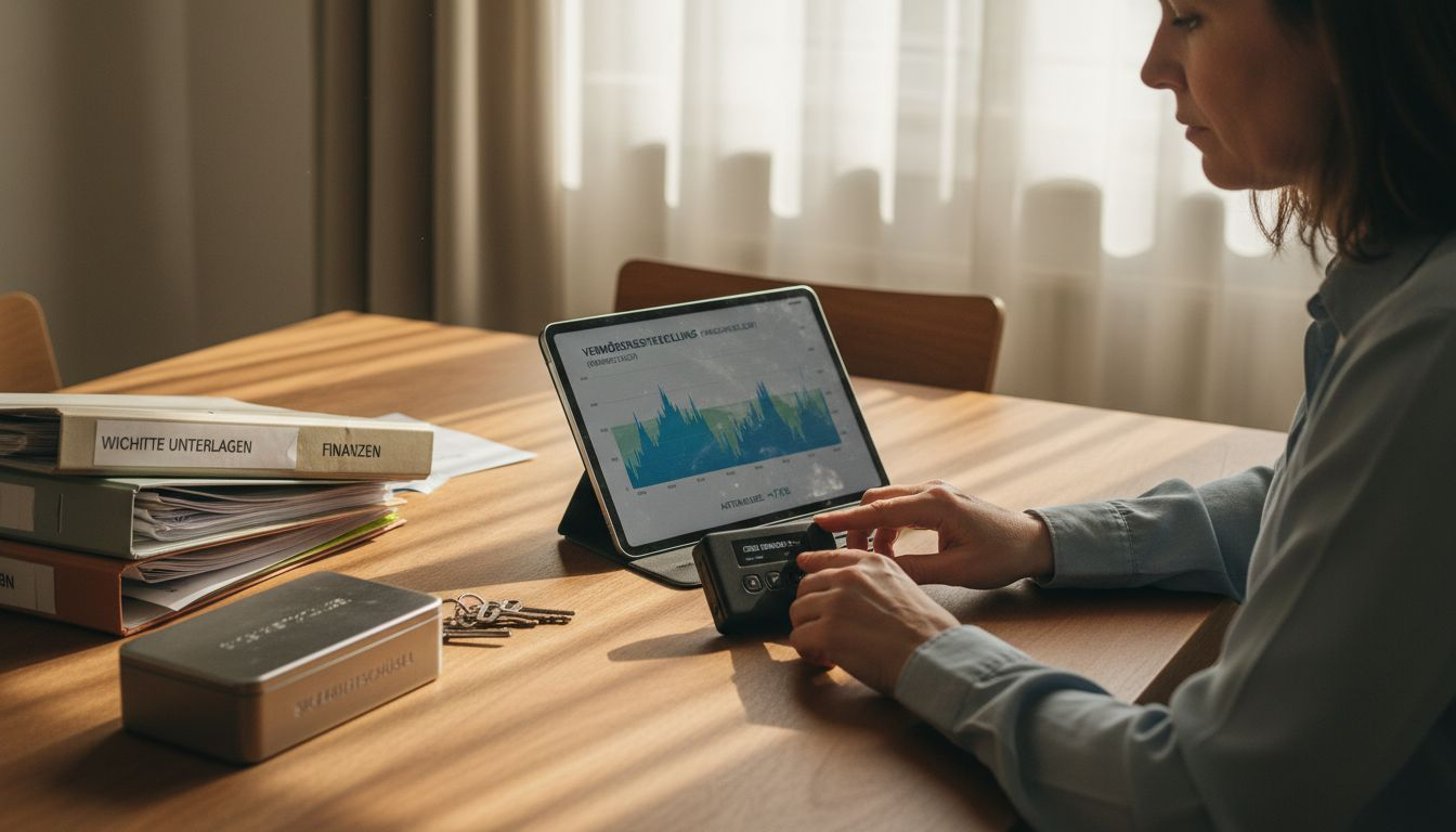 Der Nutzer richtet eine Cold-Storage-Lösung mit Multi-Signatur-Schutz ein, um seine digitalen Vermögenswerte besonders sicher zu verwahren.