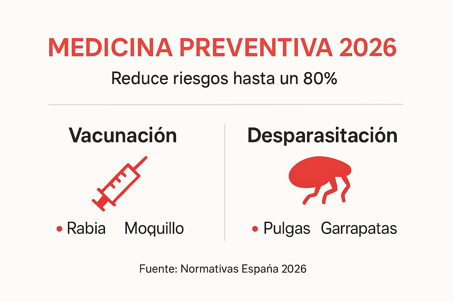 Guía visual sobre cuidados preventivos para la salud de tus mascotas