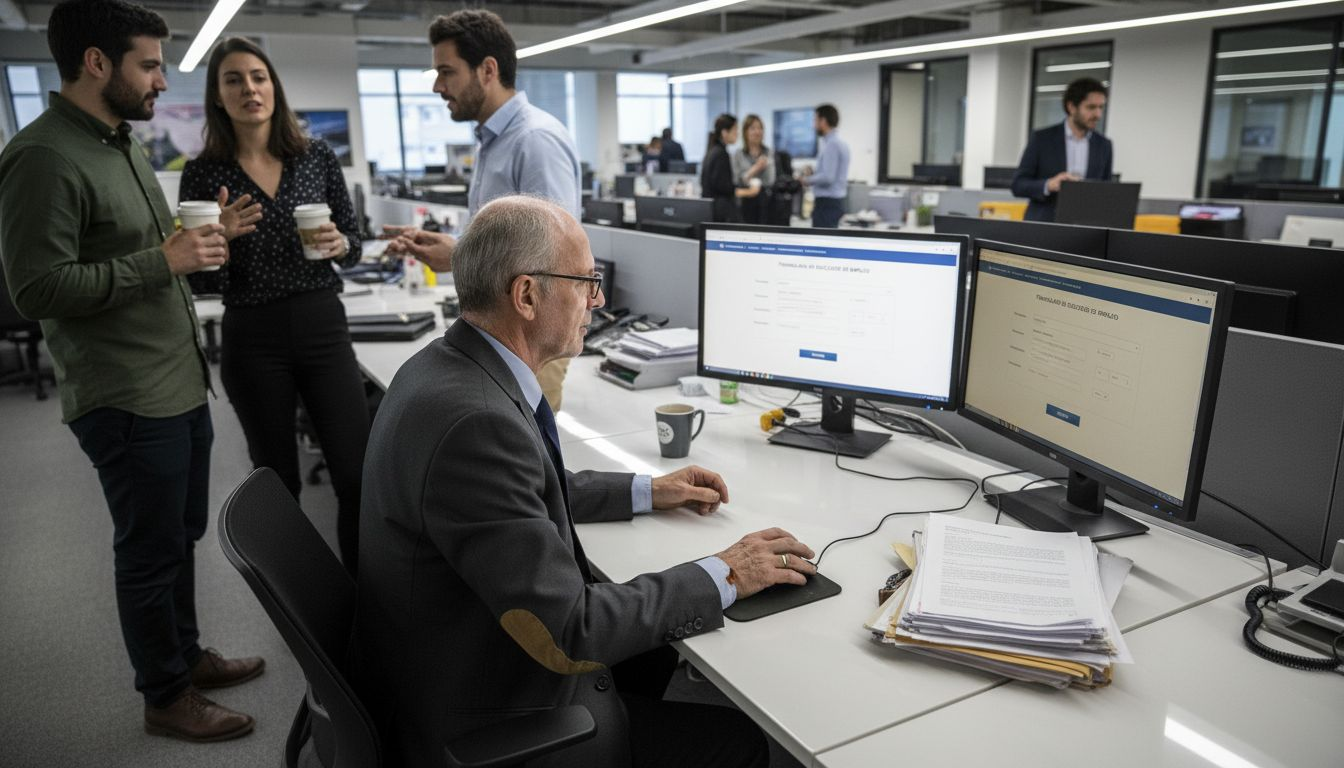 La adaptación de los trabajadores veteranos a las nuevas herramientas digitales en el entorno laboral