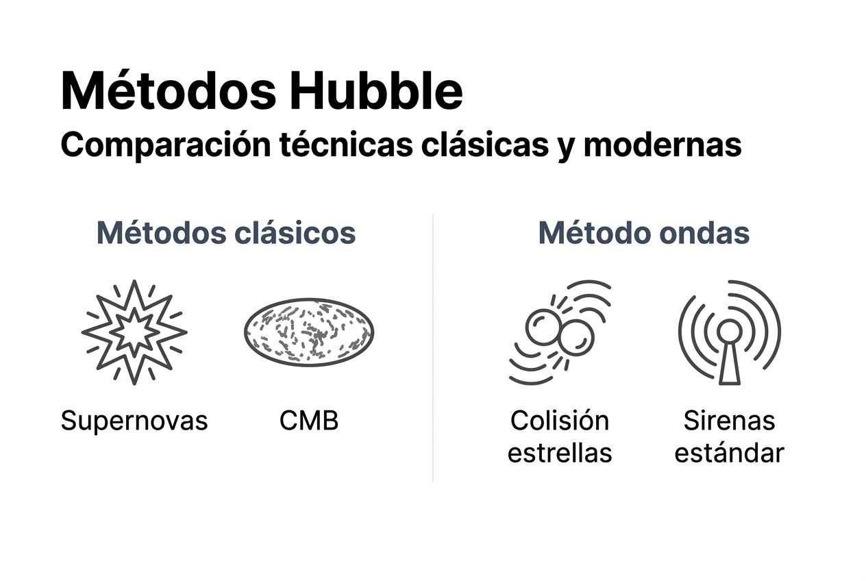 Infografía: ¿Cómo se mide la expansión del universo según Hubble?
