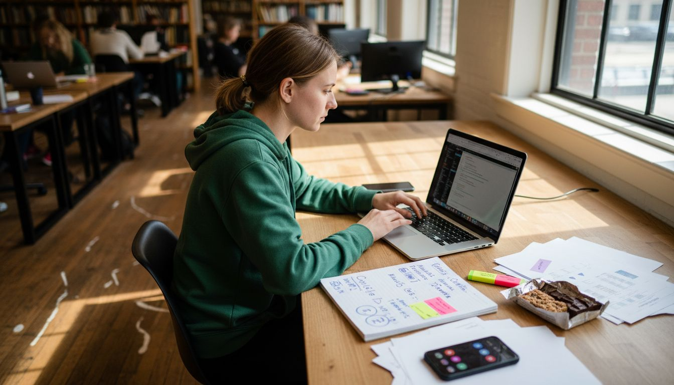 Guide assignment rules entered on laptop