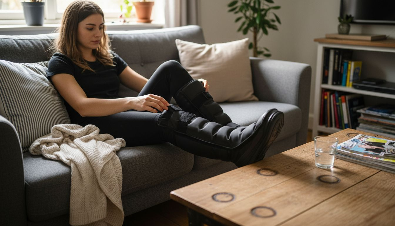 Comment installer vos bottes de pressothérapie confortablement sur votre canapé à la maison ?