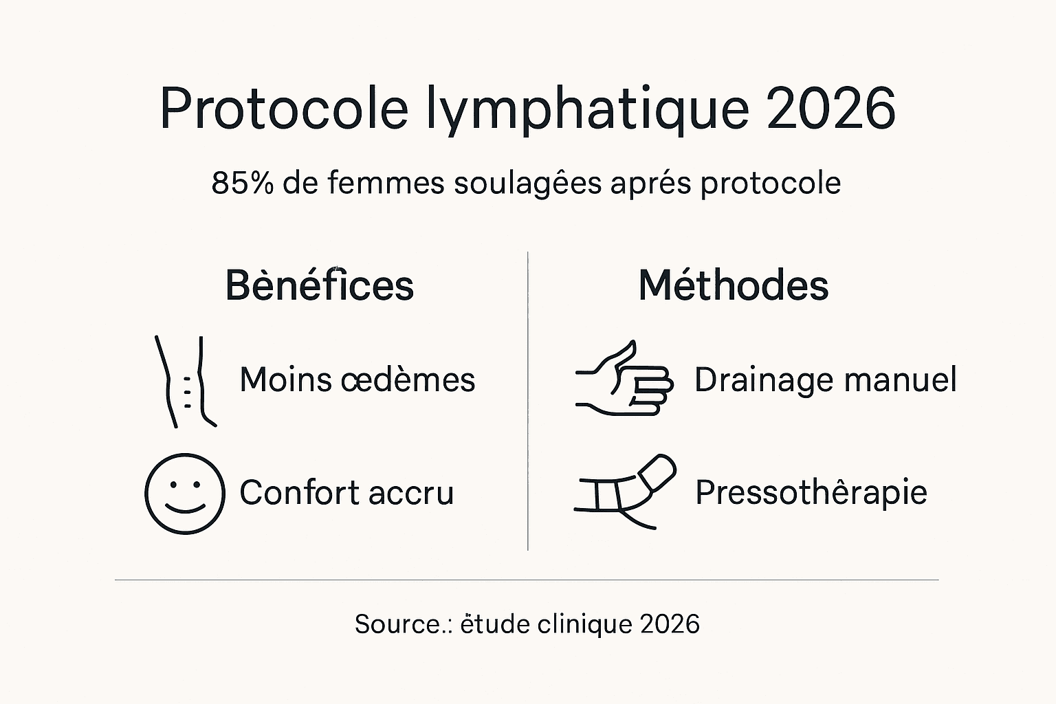Infographie : tout savoir sur les bienfaits et les techniques du drainage lymphatique