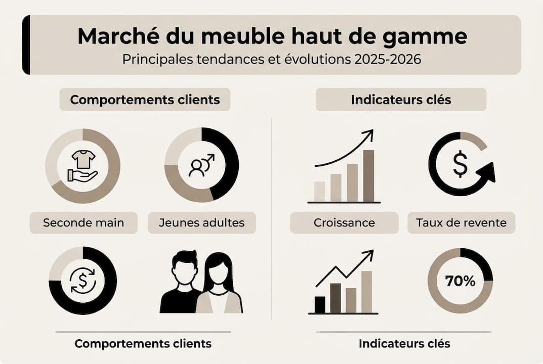 Panorama des dernières tendances dans l’univers du mobilier haut de gamme