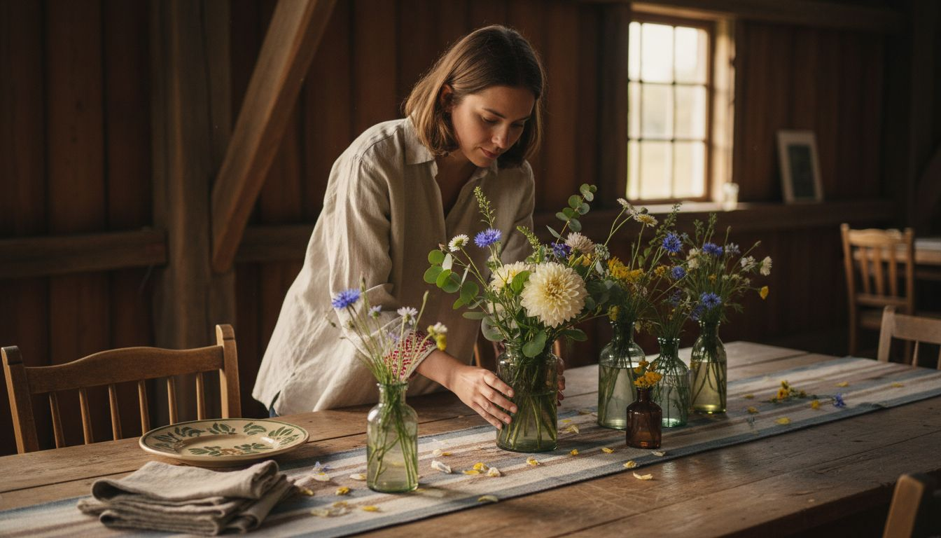 Kuidas kaunistada pulmalauad ökostiilis hubases laudas: loodusmaterjalide, hooajaliste lillede ja minimalismiga kaunistamise ideed, et luua loodusega harmooniline õhkkond.