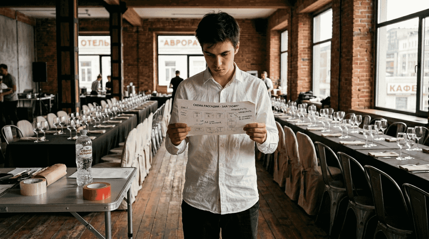 Mees inspekteerib tuba enne puhkust Eestis.