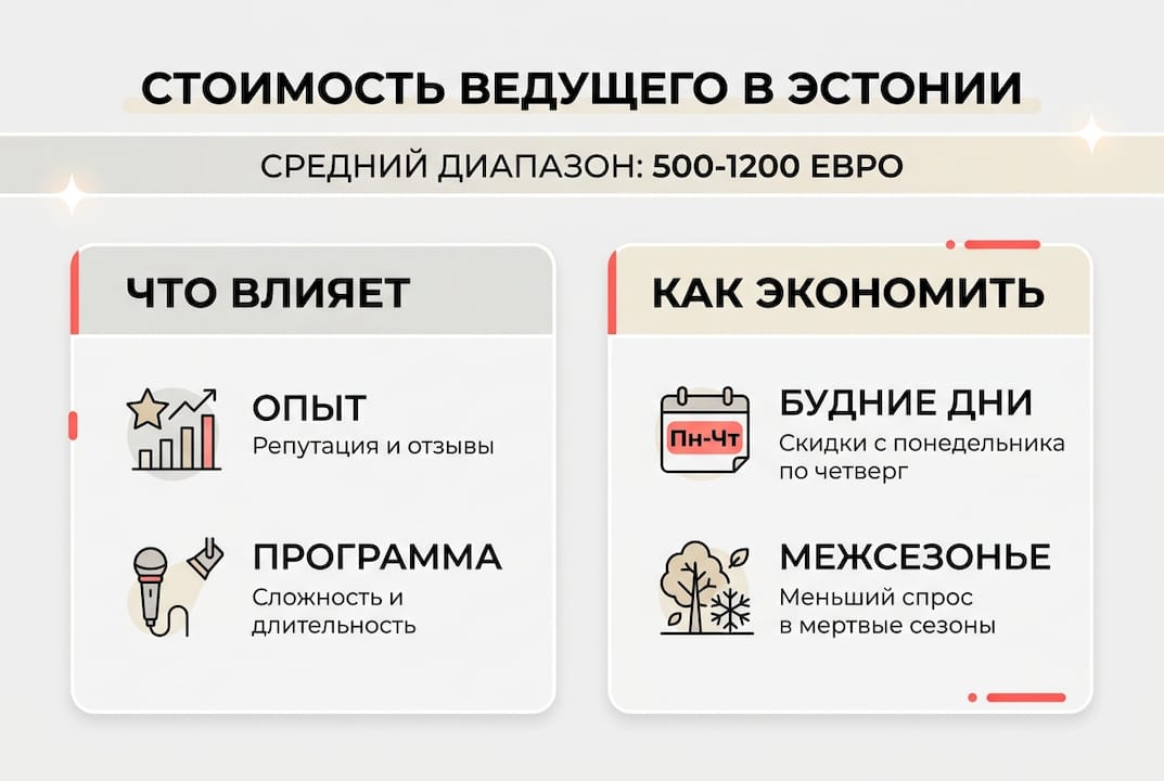 Infograafik: Kui palju maksavad saatejuhid Eestis