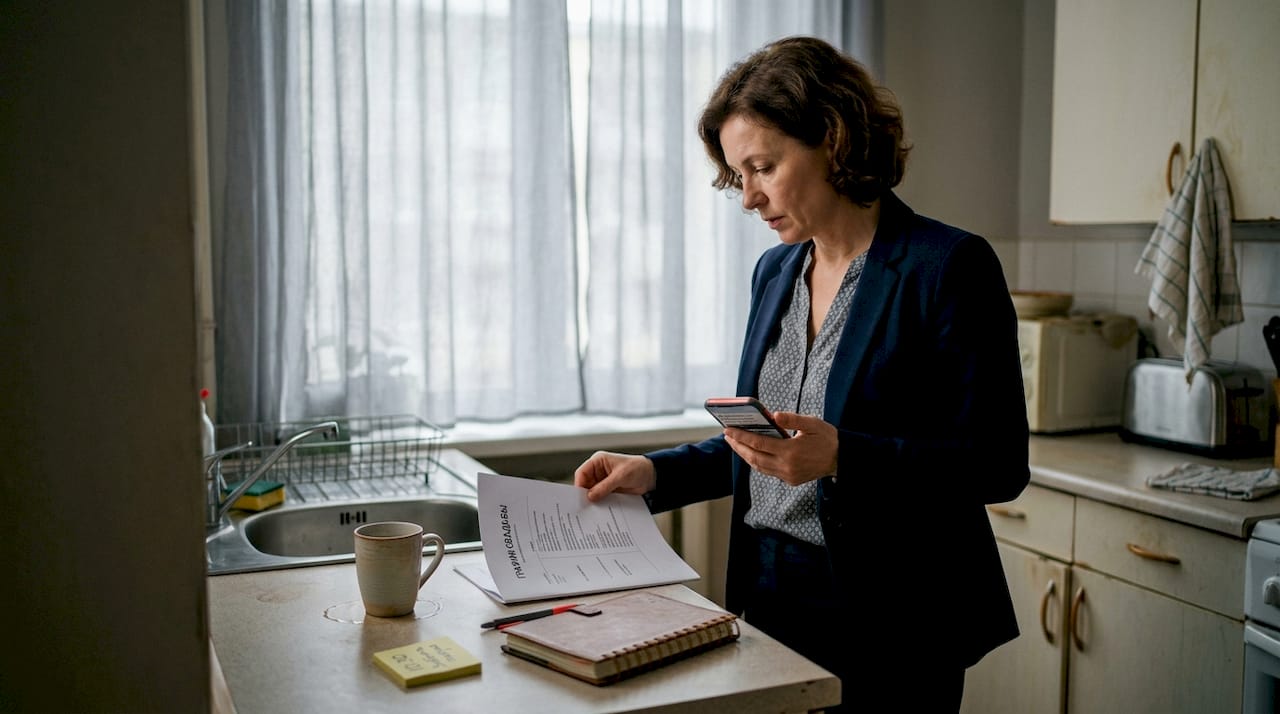 Pruut kontrollib oma pulmapäeva ajakava, et midagi ei jääks vahele ja kõik sujuks ideaalselt.