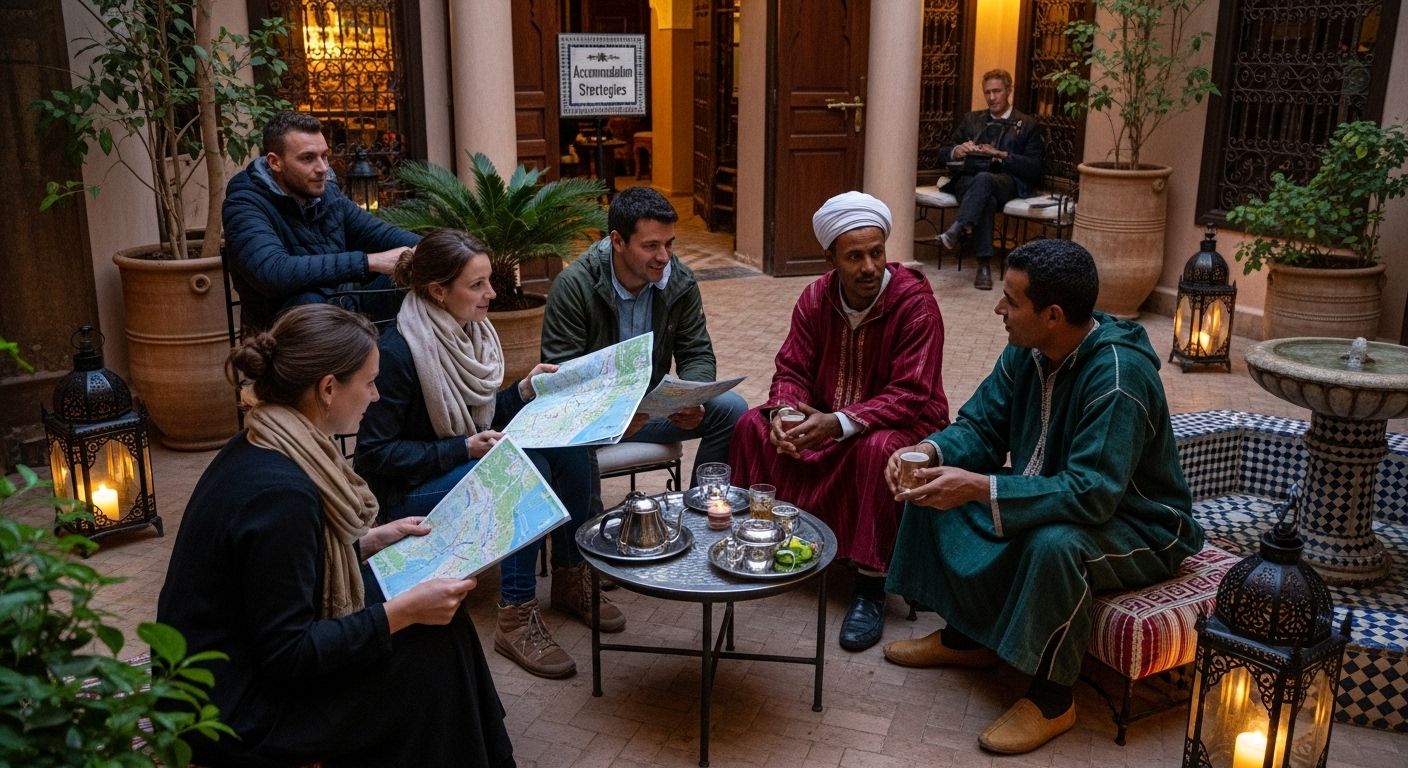 Morocco riad communal travel