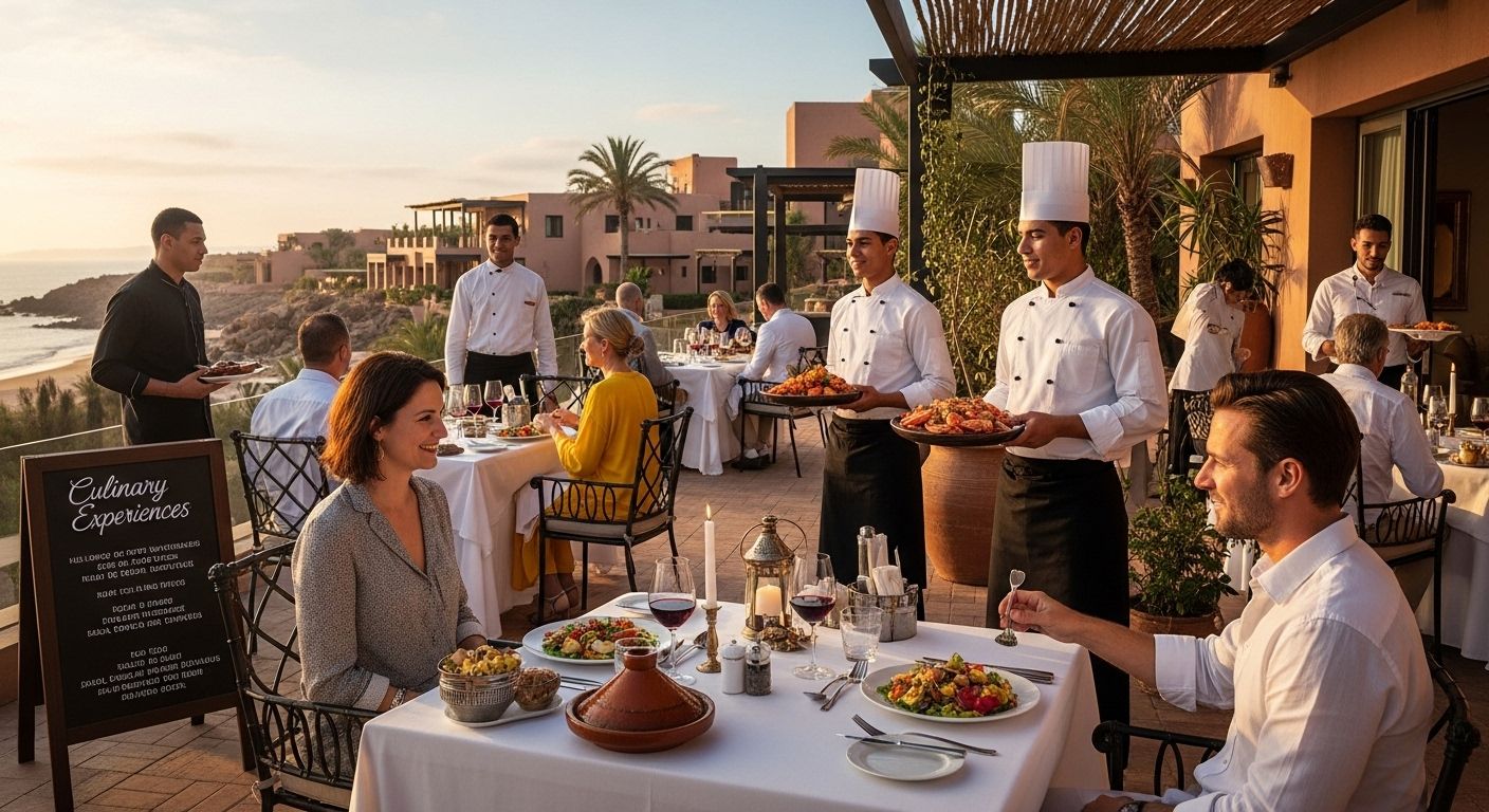 morocco luxury dining resort