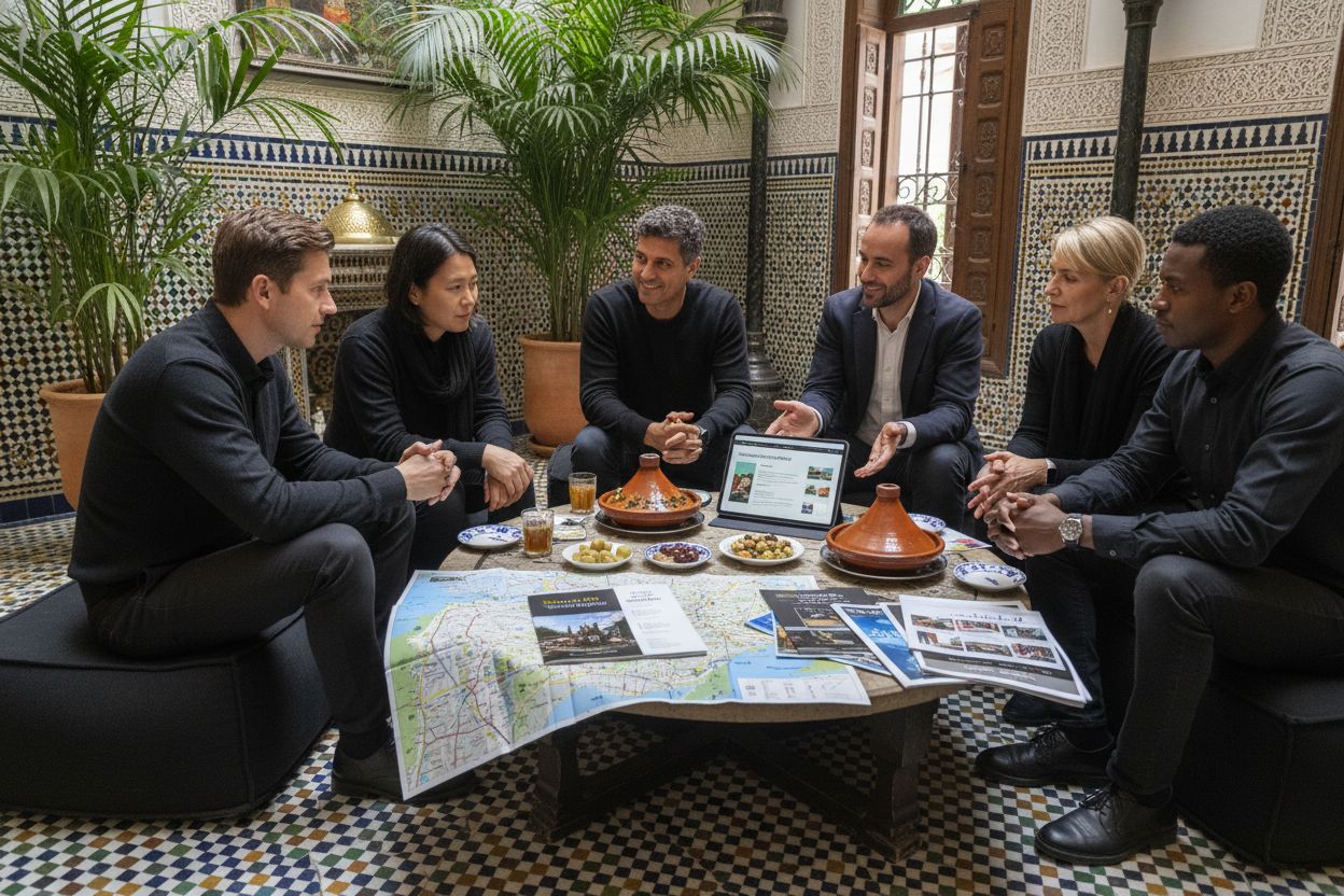 Morocco group travel itinerary