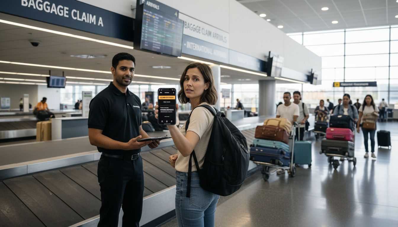 lost luggage airport