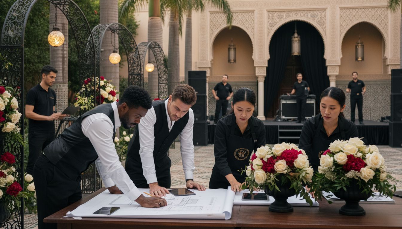 wedding team planning