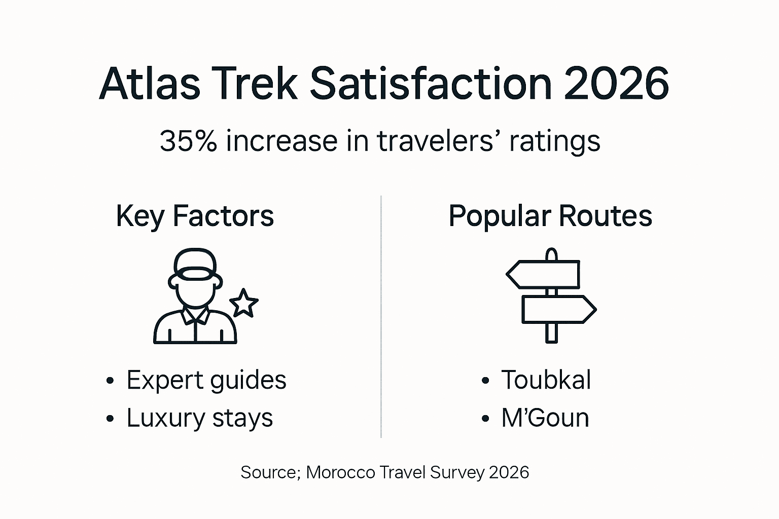 Infographic Atlas trekking satisfaction increase 2026
