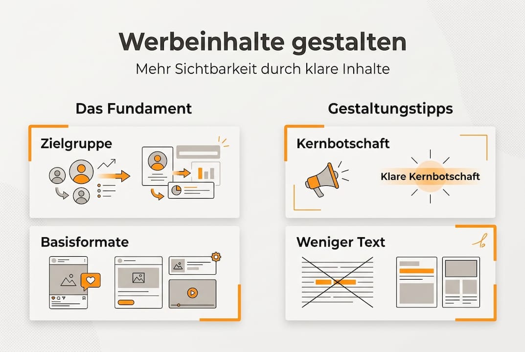 Infografik: Die wichtigsten Erfolgsfaktoren für die Sichtbarkeit von Werbeinhalten