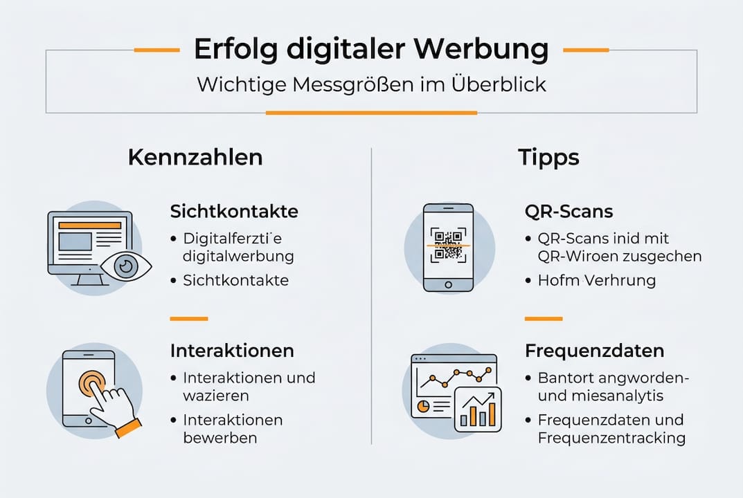 Mit dieser Infografik behalten Sie den Überblick über die Wirksamkeit Ihrer Online-Werbekampagnen.