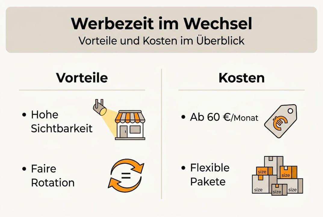 Infografik: Die wichtigsten Vorteile und Kosten digitaler Werbung im Überblick