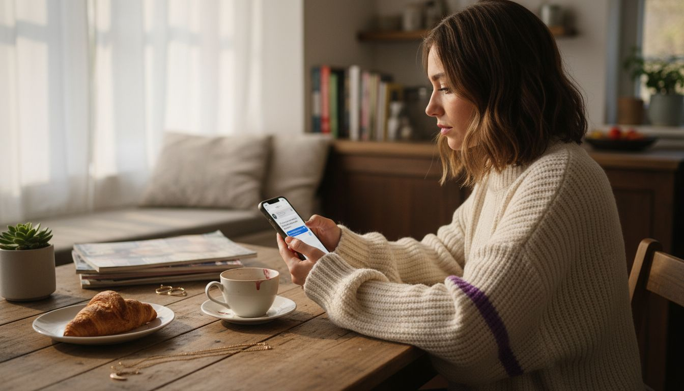 Customer chatting with AI agent on Instagram