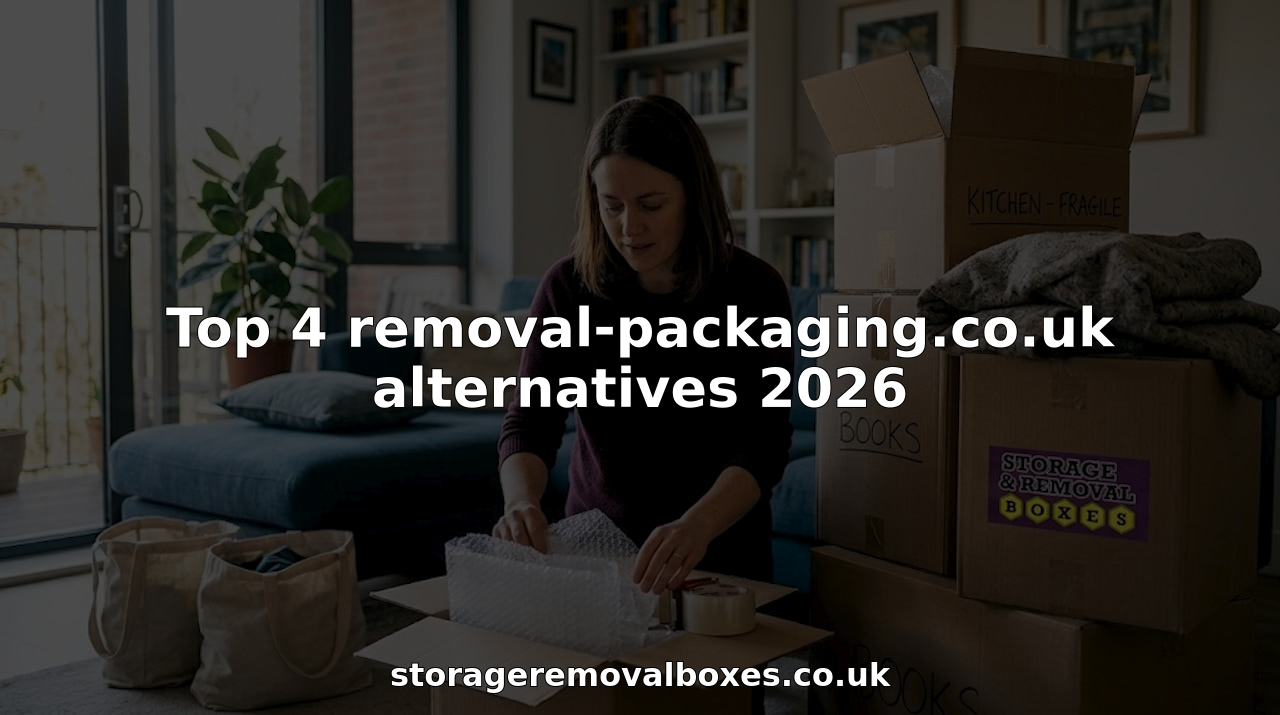 Person packing moving boxes in living room