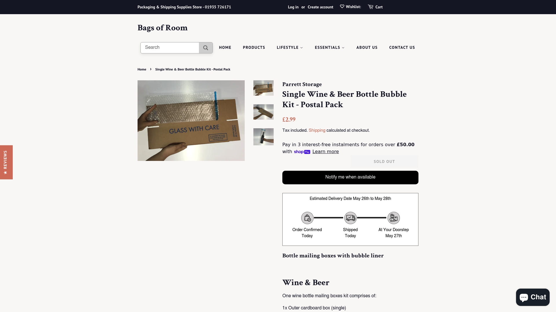 https://bagsofroom.co.uk/products/single-wine-beer-bottle-bubble-kit-postal-pack
