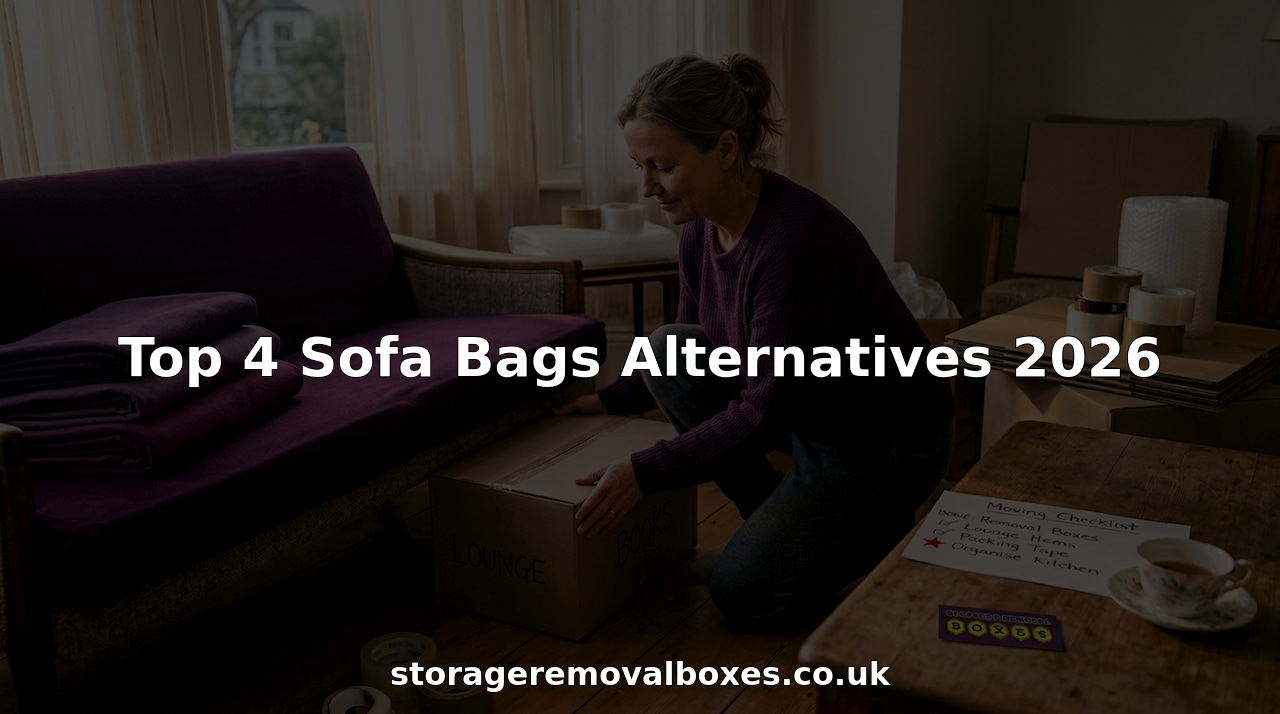 Packing sofa with removal box and covers