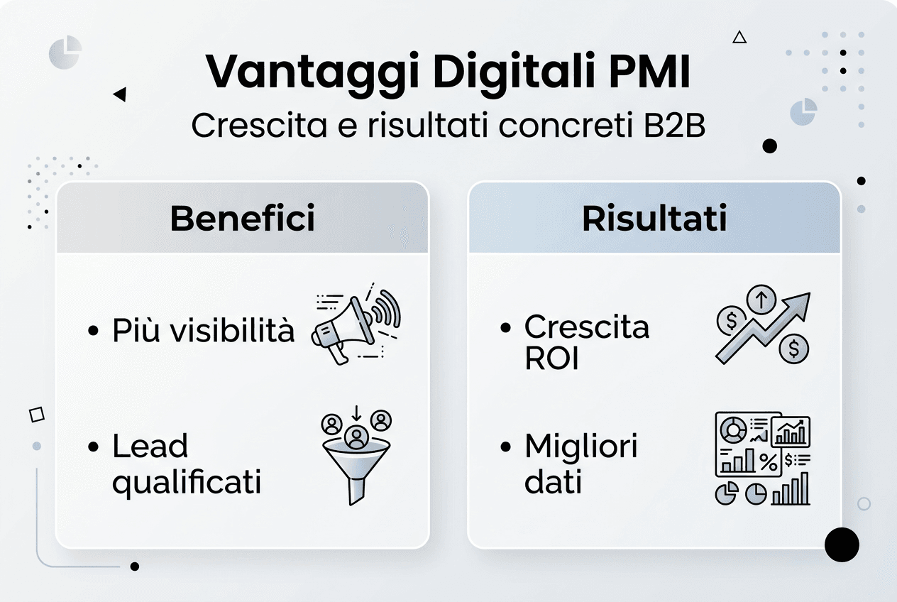 Infografica: tutti i vantaggi della comunicazione digitale per le PMI B2B