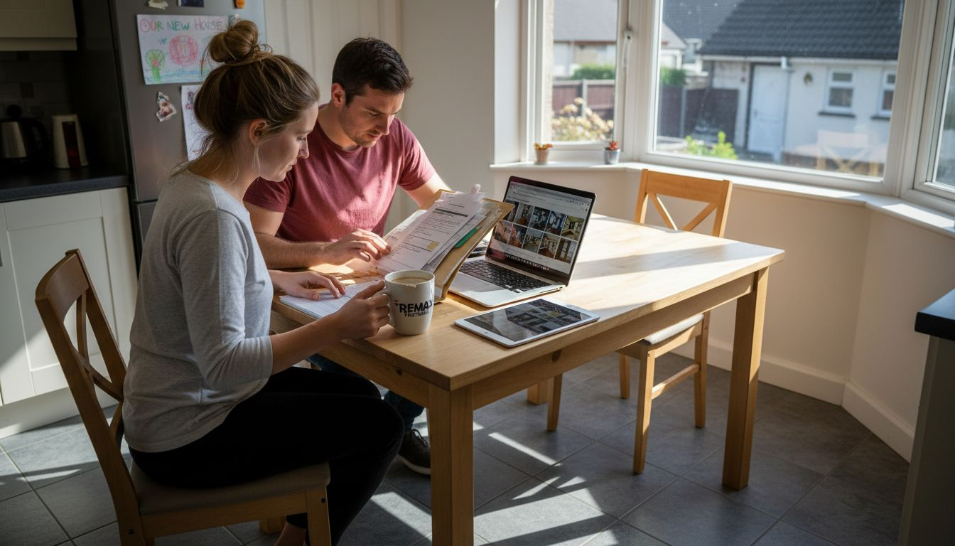 Couple listing home for sale online