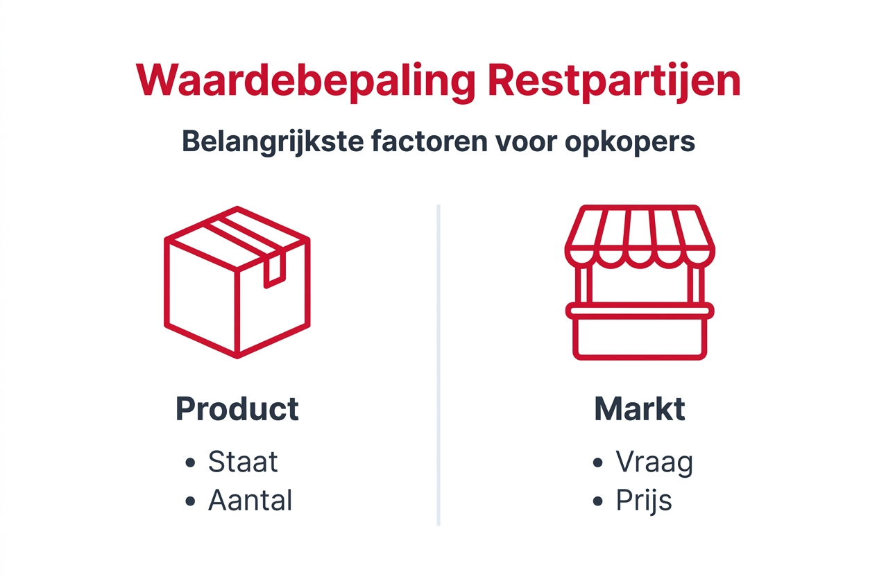 Infografik: Die wichtigsten Punkte bei der Bestimmung des Wertes von Restposten