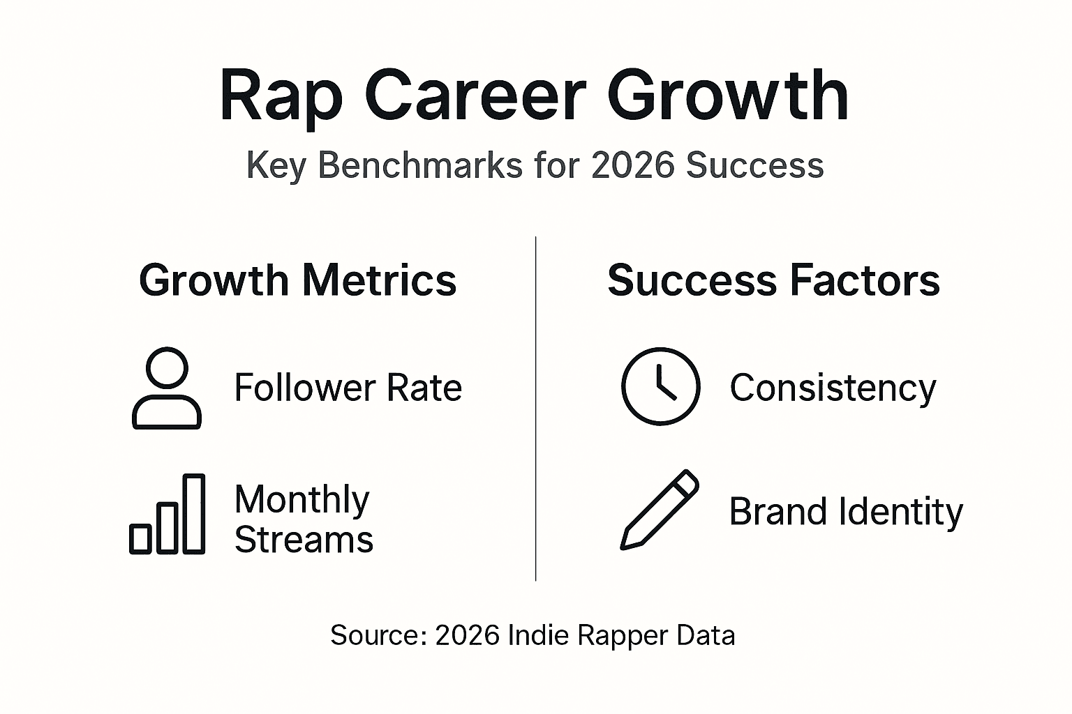 Infographic showing Canadian rap growth stats