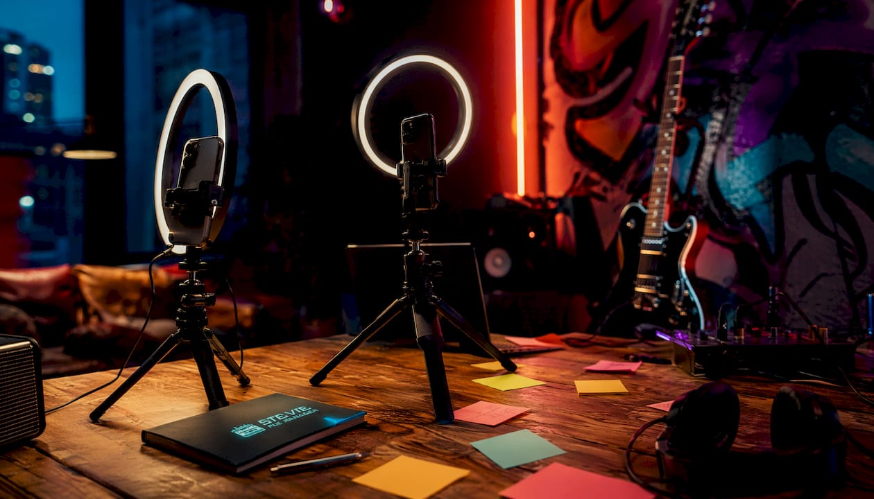 Creative urban music promotion setup