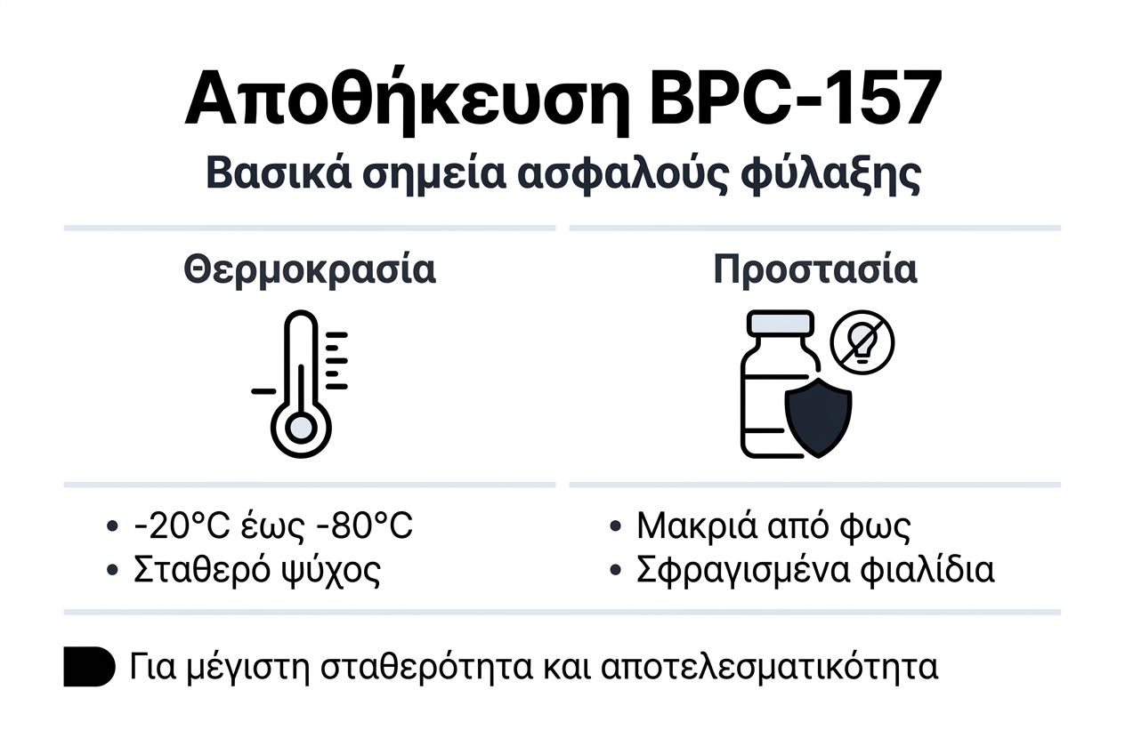 Οδηγός με infographic: Τα σημαντικότερα tips για σωστή αποθήκευση του BPC-157