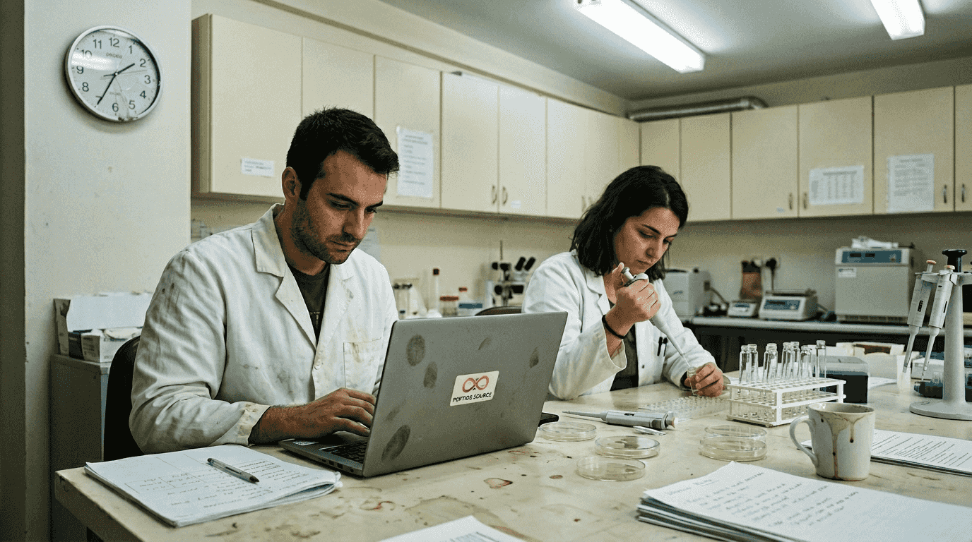 Οι ερευνητές εξετάζουν και συγκρίνουν την επίδραση των φαρμάκων σε εργαστηριακές συνθήκες.