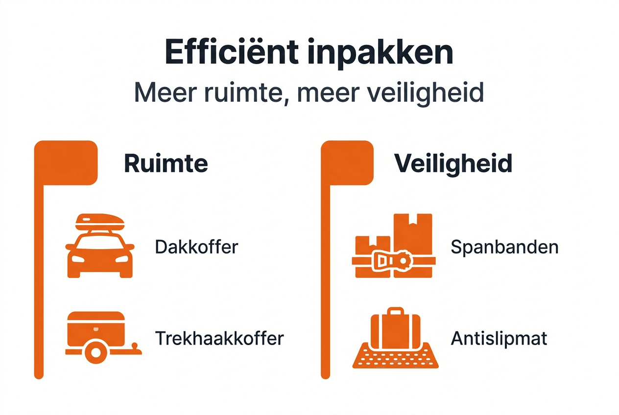 Handige tips voor het slim en efficiënt inpakken van je auto
