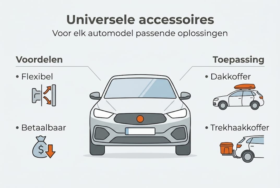 Infographic: de voordelen en mogelijkheden van universele accessoires