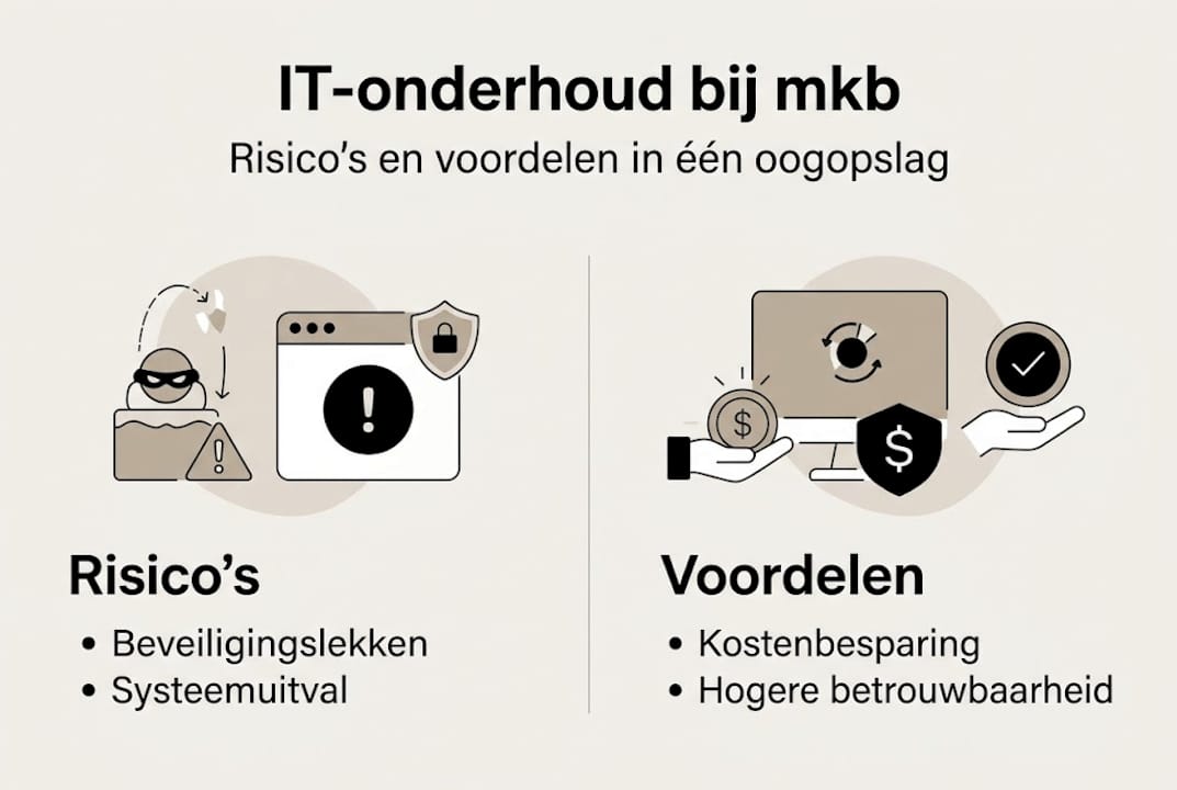 Overzicht: de kansen en uitdagingen van IT-onderhoud in beeld gebracht