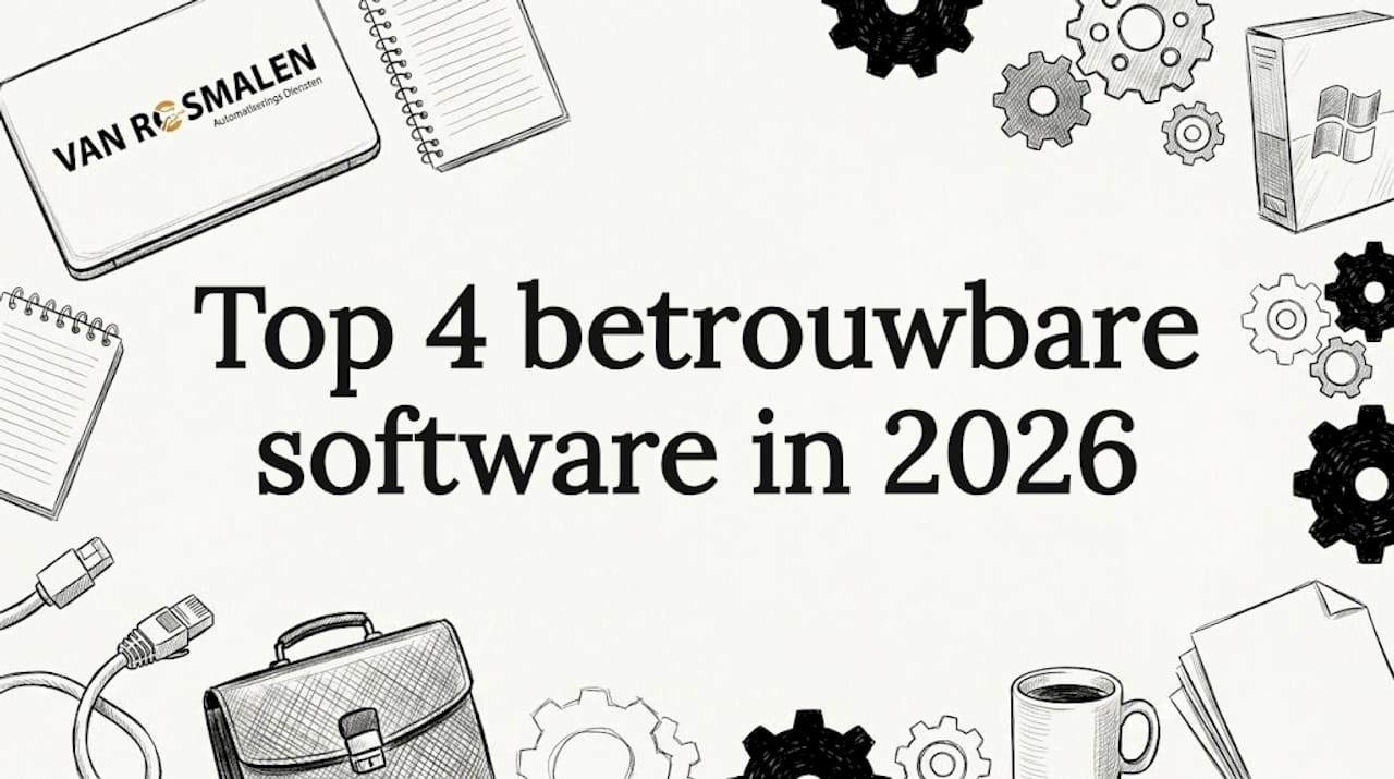 Met de hand getekende illustraties vormen een speelse omlijsting rond de titelkaart van de blog.