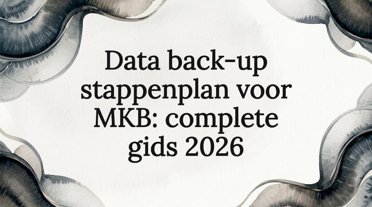 Redactioneel aquarel kader voor titelkaart