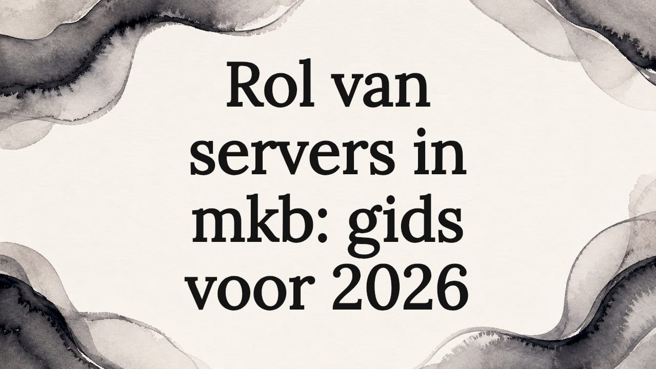 Sfeervolle illustratie voor op een titelkaart