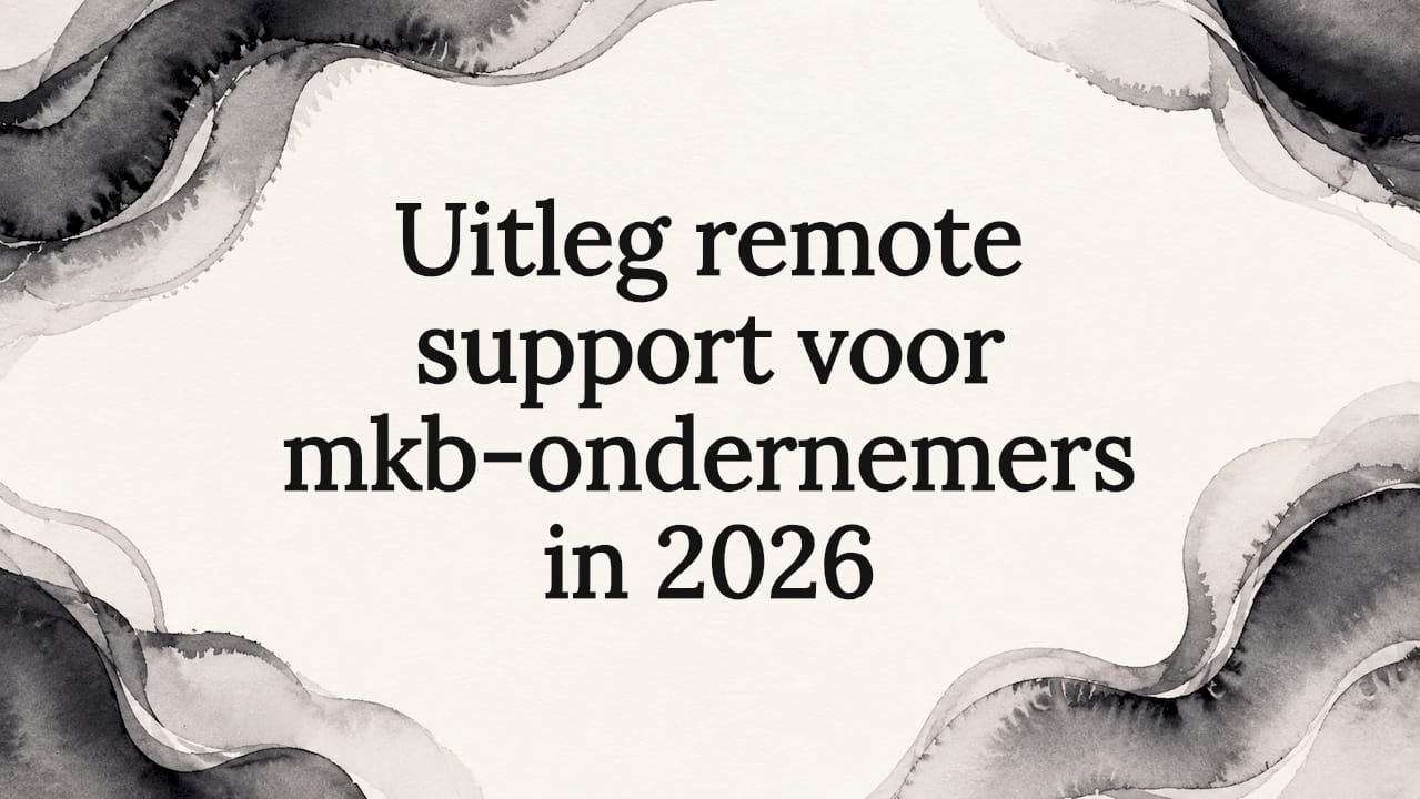 Sfeervolle illustratie ter aankleding van de titelkaart