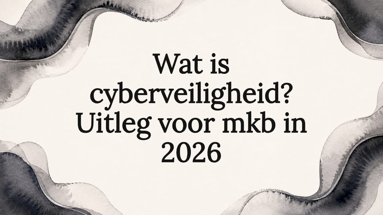 Sfeervolle illustratie als omlijsting van het tekstvak