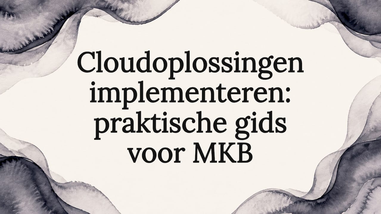 Sfeervolle illustratie voor op de titelpagina
