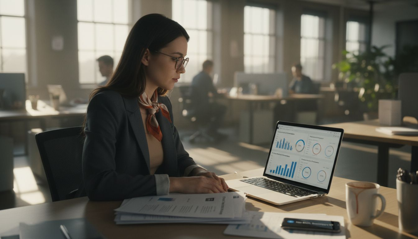 Professional comparing LinkedIn B2B leads results