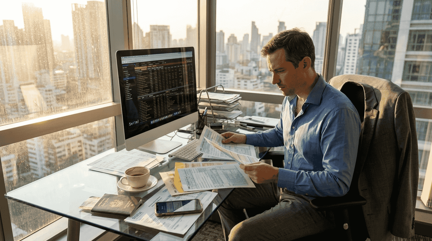 Expatman reviews international investments in city office