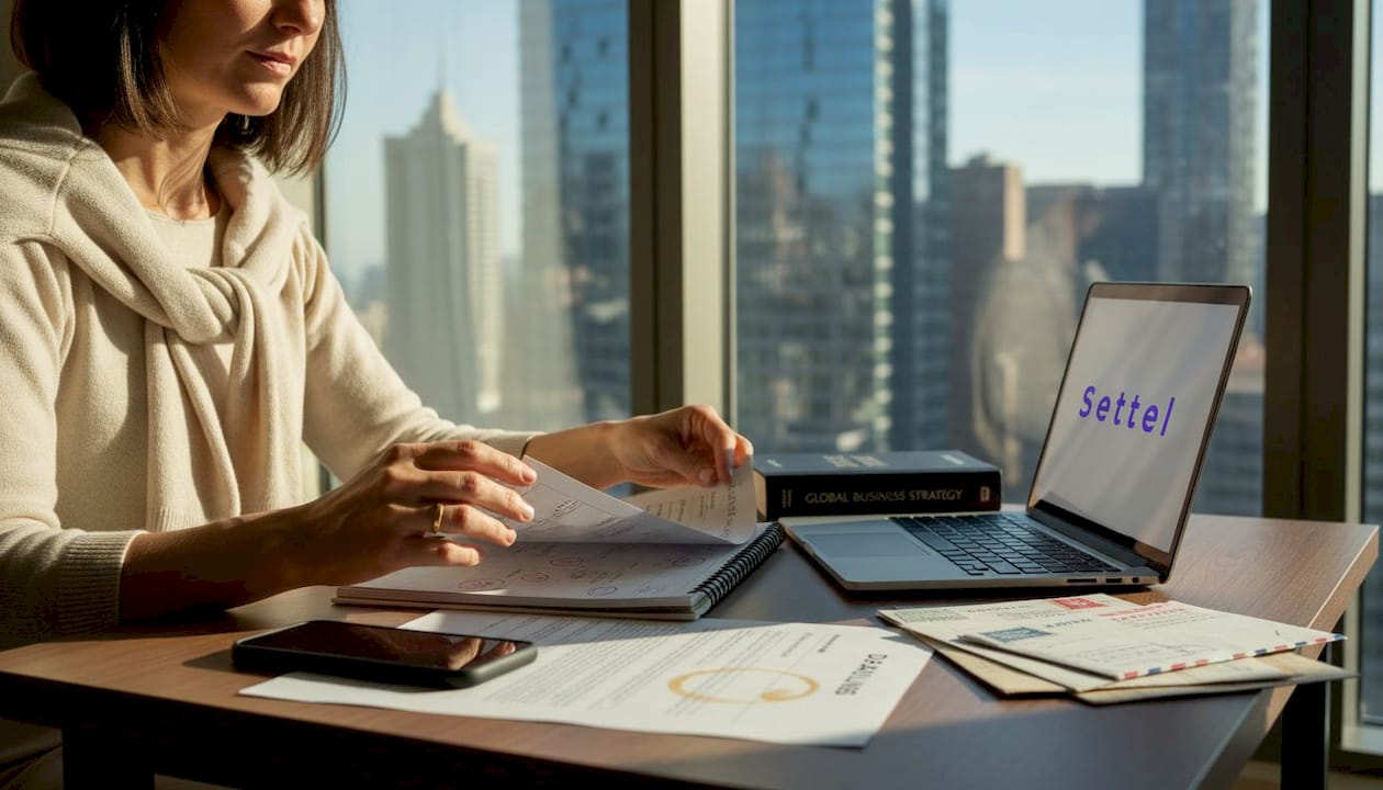 Person checking tax deadlines on paper calendar