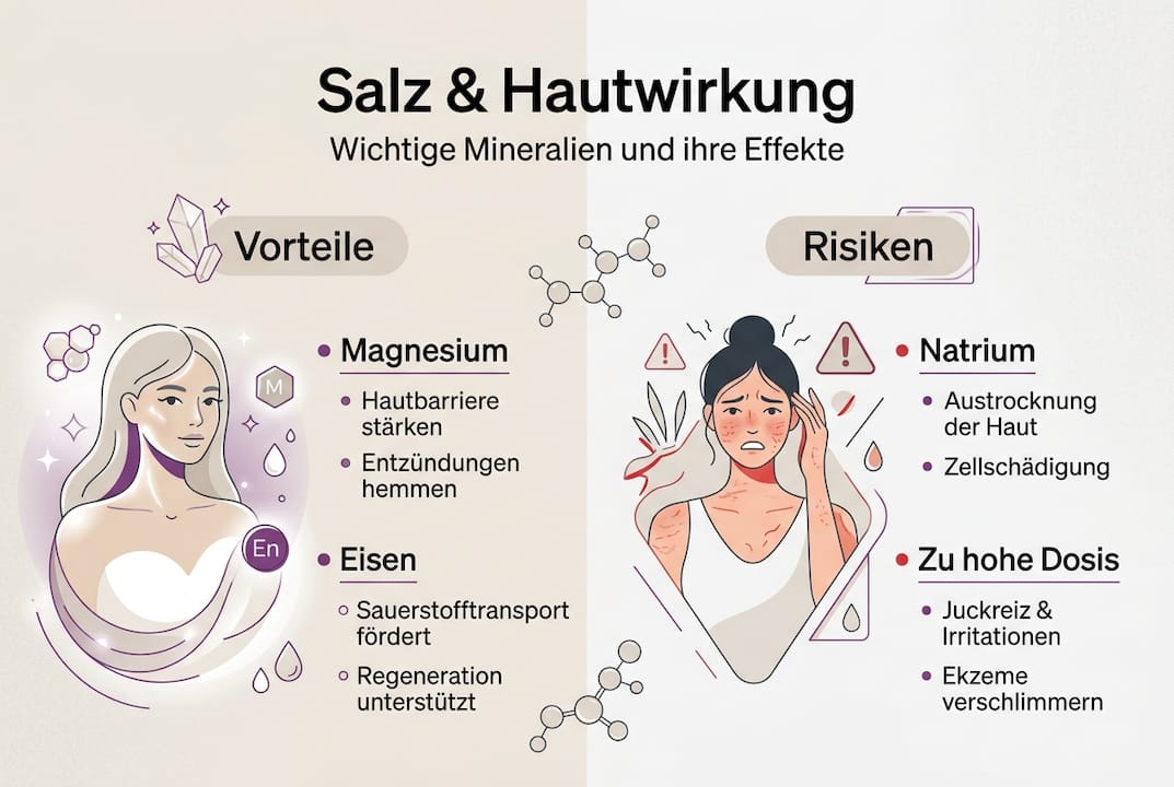 Salz und Hautgesundheit – Die wichtigsten Fakten auf einen Blick