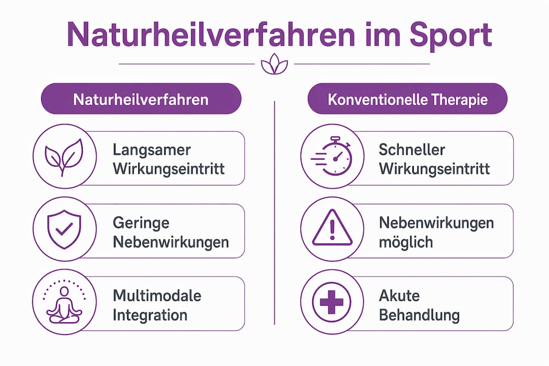 Infografik: Naturheilkunde vs. Schulmedizin – Ein Vergleich