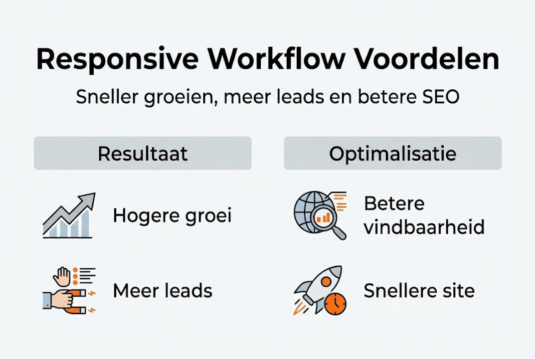 Infographic: de voordelen van een responsive design workflow voor het mkb