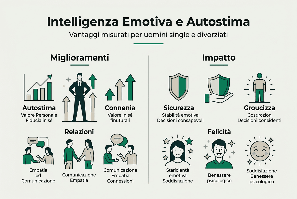 Infografica: tutti i benefici dell’intelligenza emotiva
