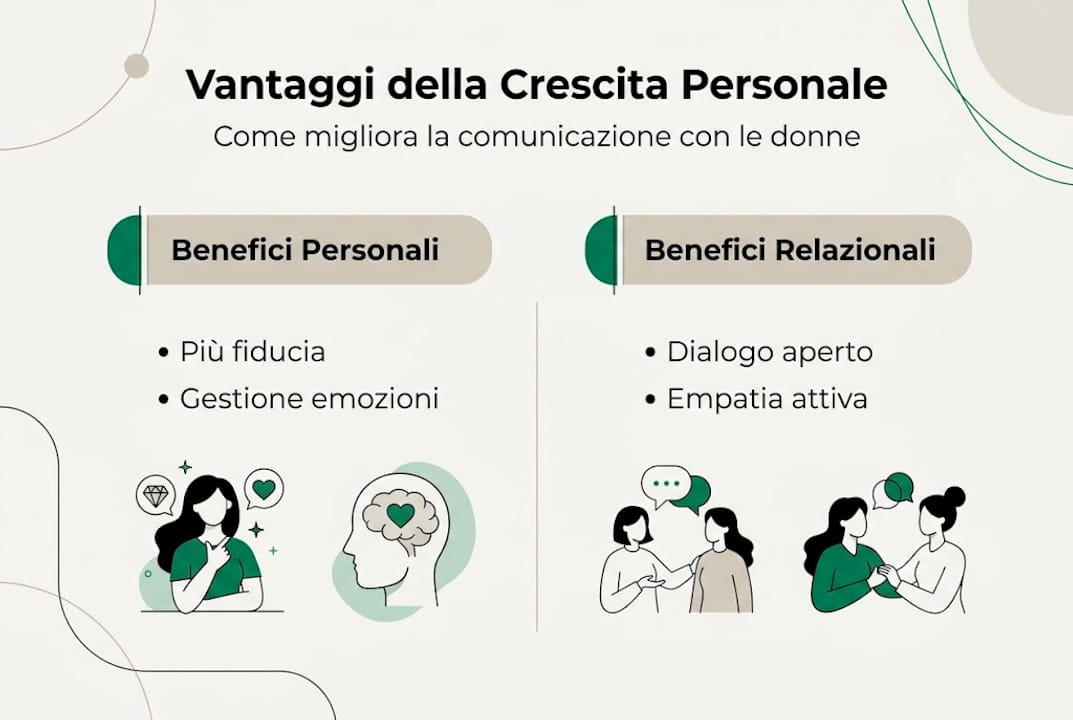 Infografica: tutti i benefici dello sviluppo personale